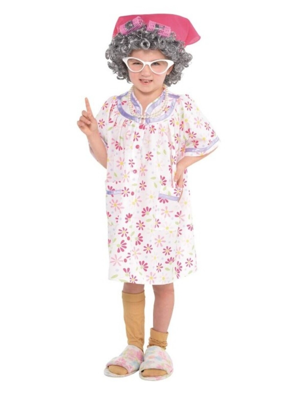 Amscan Kids Little Old Lady Costume -Size Medium